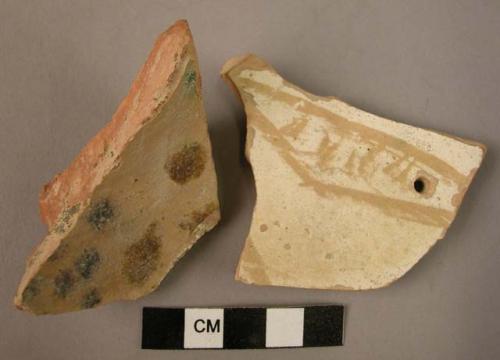 2 potsherds