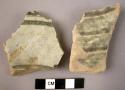 2 potsherds