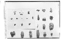 Specimen: Fragments of excentric flints from #26; fragments of various