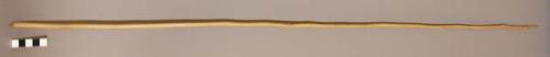 Throwing stick, bamboo, 32 in. long