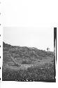 Panorama of N. side of Mound 1 complex, end of 1944 season.  Looking S.