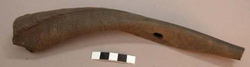 Hunting horn, made from kudu horn ("impanda