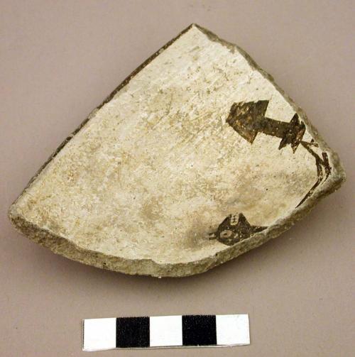 Sherds with naturalistic decoration