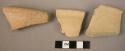 29 sherds (light slipped chaff-faced thin ware)