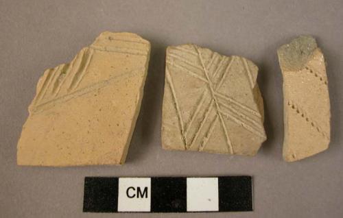 7 incised ware sherds