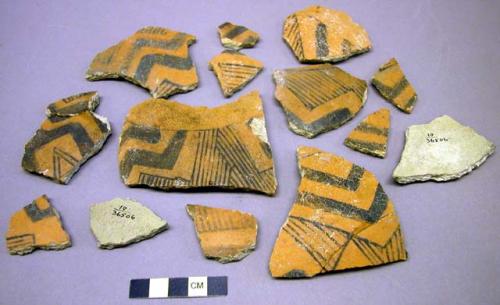 Reconstructed sherds