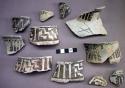 Sherd, reconstructed sherds