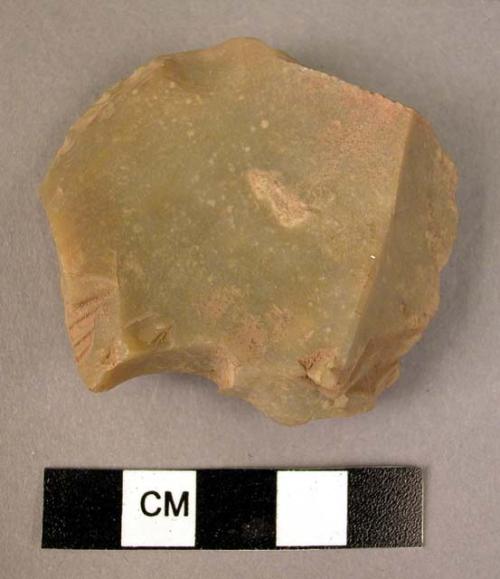 Large flint burin-scraper