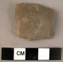 Fragment of a flint double side scraper