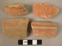 15 potsherds - plain ware