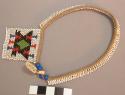 Beaded band necklace