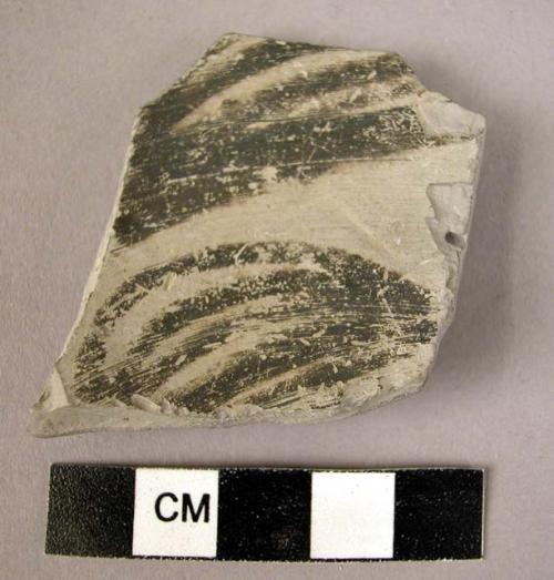 Base potsherd - gray painted (A1d) Type Series