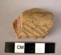 Potsherd with perforated horizontal lug handle - polychrome (A7)