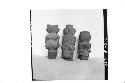 3 small stone figures   (Back)