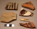 Sherds, 1 bone fragment