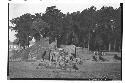 General view of mound after excavation