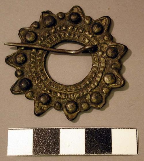 Silver brooch