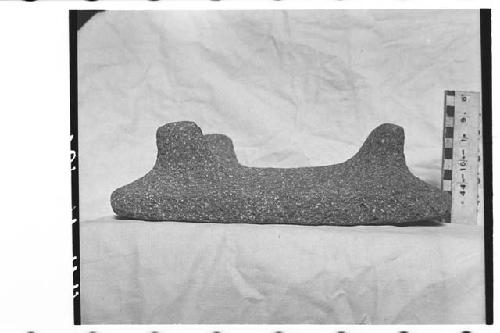 Tripodal Stone Rectangular Metate