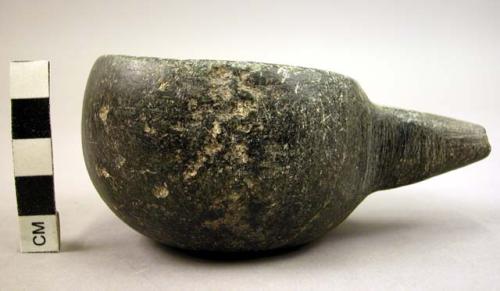 Soapstone crucible