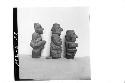 3 small stone figures   (Right Profile)