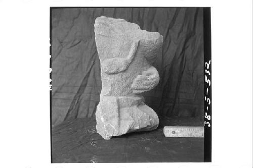 Small crude stone torso (Front)