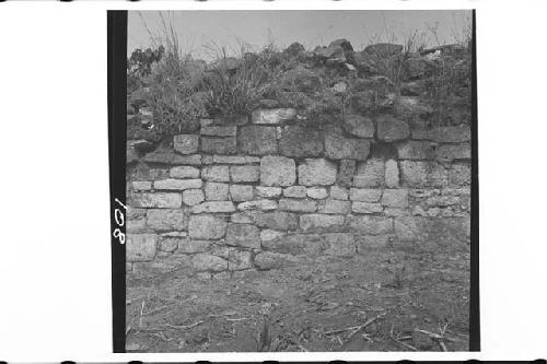 Ruins of Xolchun-Terrace Wall