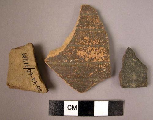 9 potsherds from near Mahfur