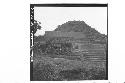 Panorama of N. side of Mound 1 complex, end of 1944 season.  Looking S.