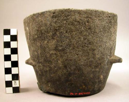 Soapstone vessel