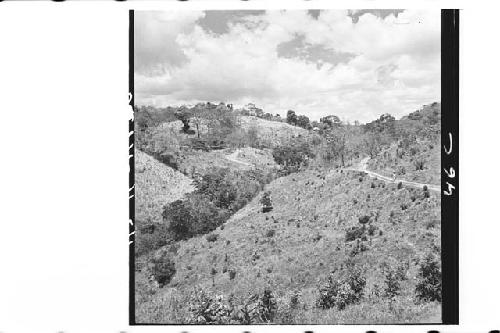 View of Valle Tilapa from 150 yards Northwest of Ruins on Finca El Socorro