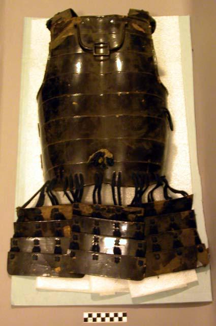 Set of Japanese armor: breast plate