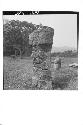 Columnar stone head (left profile)