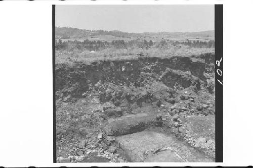 Ruins of Xolchun-East side of ball court