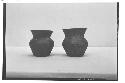 Polished brownware vases; Mound B, Tomb V