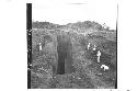 Laborers around central trench, Ballcourt A