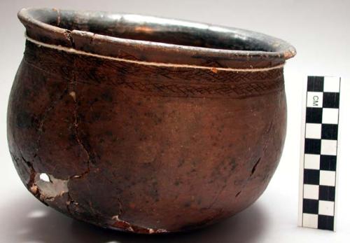 Pottery vessel. Mfrika