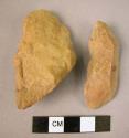 Quartzite flake implements