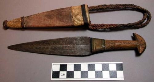 Knife and sheath