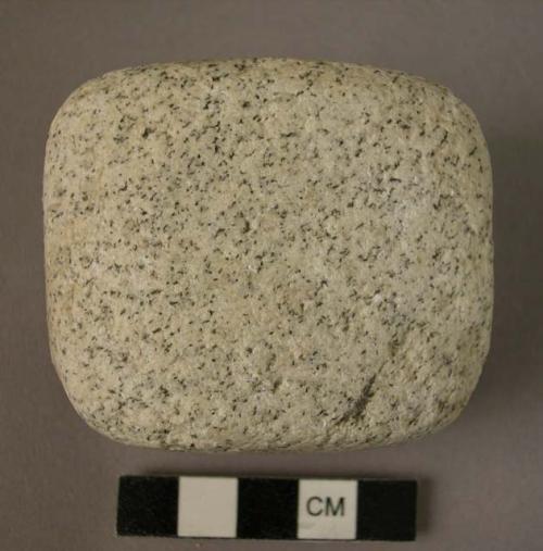 Grinder, handstone; granite.