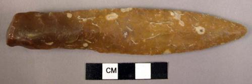 Flint lance or spearhead