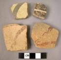 4 possibly Ubaid ware sherds