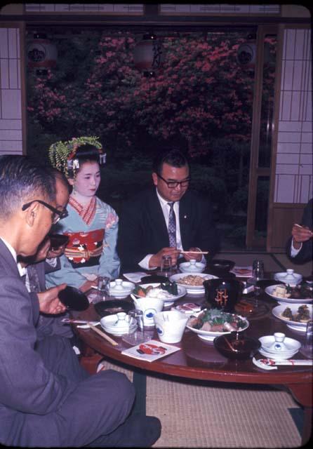 Nagasaki -- Dinner at Kagetau Inn