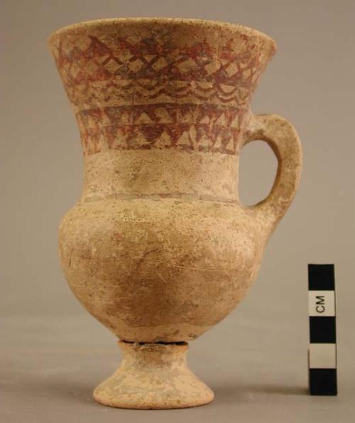 Pre-historic pottery vessel