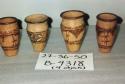Riffian pottery vessels (4 specimens)