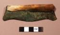 Copper knife with bone handle