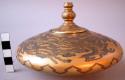 Brass vessel with lid