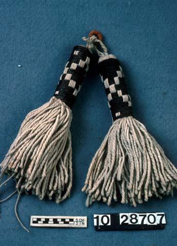 Wool tassles