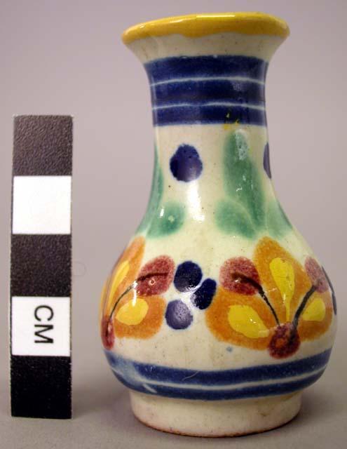 Miniature ceramic vase