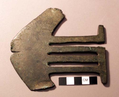 Cast of bronze axe