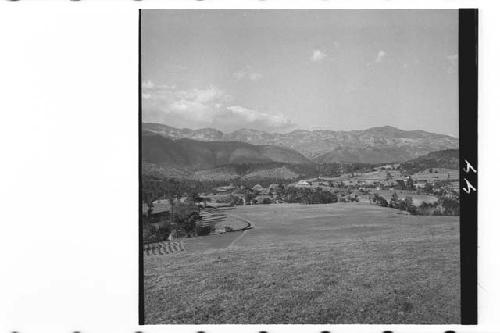 Looking East from ruins at Chicol